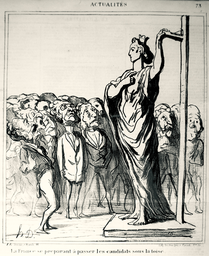  奥诺雷·杜米埃 Honore Daumier ——选举